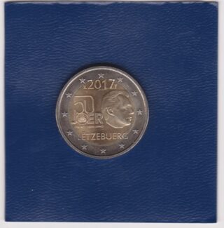 2017 - 2 euro - 50° Anniversario dell'Introduzione Servizio Militare Volontario - Lussemburgo