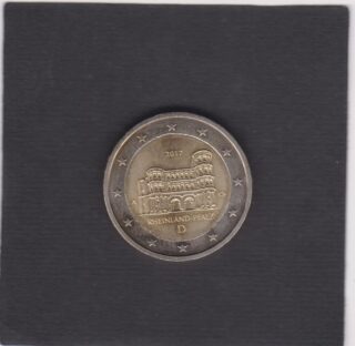 2017 - 2 euro - Porta Nigra a Trvieri - Germania
