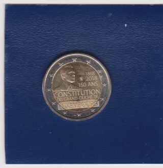 2018 - 2 euro - 150° Anniversario della Costituzione Lussemburghese - Lussemburgo