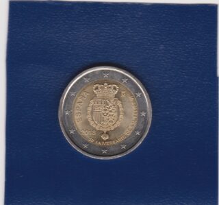 2018 - 2 euro - 50° Compleanno del Re Felipe VI - Spagna