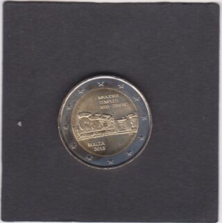 2018 - 2 euro - Mnajdra - Siti Preistorici Maltesi - Malta