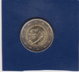 2019 - 2 euro - 500° Anniversario Circumnavigazione di Ferdinando Magellano - Portogalo