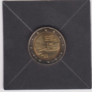 2019 - 2 euro - TA' Hagrat Templi - Siti Preistorici Maltesi - Malta