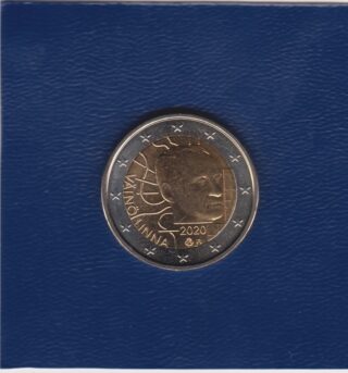 2020 - euro - 100° Anniversario della Nascita di Vaino Linna - Filandia