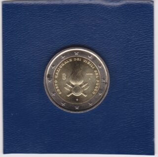 2020 - 2 euro - 80° Anniversario Fondazione del Corpo dei Vigili del Fuoco- Italia