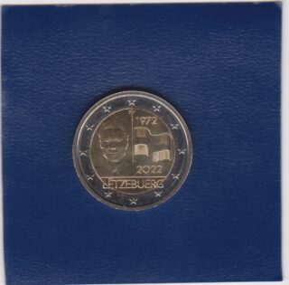 2022 - 2 euro - 50° Anniversario della Bandiera del Lussemburgo - Lussemburgo