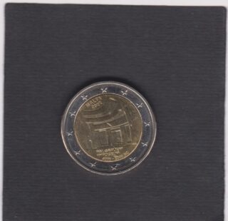 2022 - 2 euro - Ipogeo di Hal-Saflieni - Siti Preistorici Maltesi - Malta