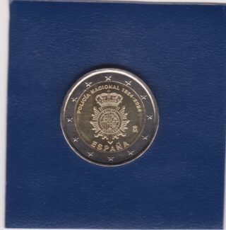 2024 - 2 euro - 200° Anniversario della Polizia Nazionale - Spagna