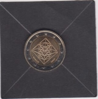 2024 - 2 euro - Puzuris Tipiche Decorazioni - Lettonia