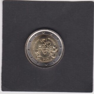 2025 - 2 euro - 100° Anniversario della Nascita di Miki Muster - Slovenia