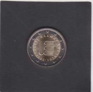 2025 - 2 euro - 500° Anniversario del Primo Libro in Lingua Estone - Estonia