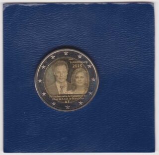2015 - 2 euro - 15° Anniversario dell'Ascesa al Trono del Granduca Enrico - Lussemburgo