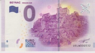 Banconota euro 0 - Beynac Pèrigord Noir - Francia