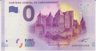 Banconota euro 0 - Chàteau Comtal de Carcassonne - Francia
