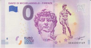 Banconota euro 0 - Firenze David di Michelangelo - Italia