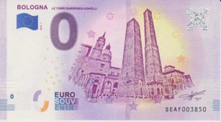 Banconota euro 0 - Le Torri Garisenda Asinelli - Italia