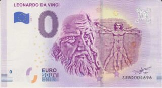 Banconota euro 0 - Leonardo da Vinci - Italia