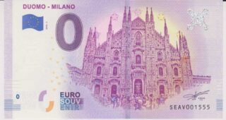 Banconota euro 0 - Milano il Duomo - Italia