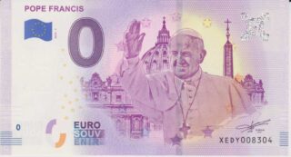 Banconota euro 0 - Papa Francesco - Argentina