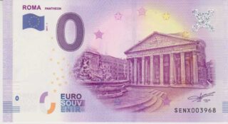 Banconota euro 0 - Roma Pantheon - Italia
