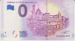 Banconota euro 0 - Urbino Città di Raffaello) - Italia