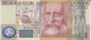 Test Note - Leonardo da Vinci