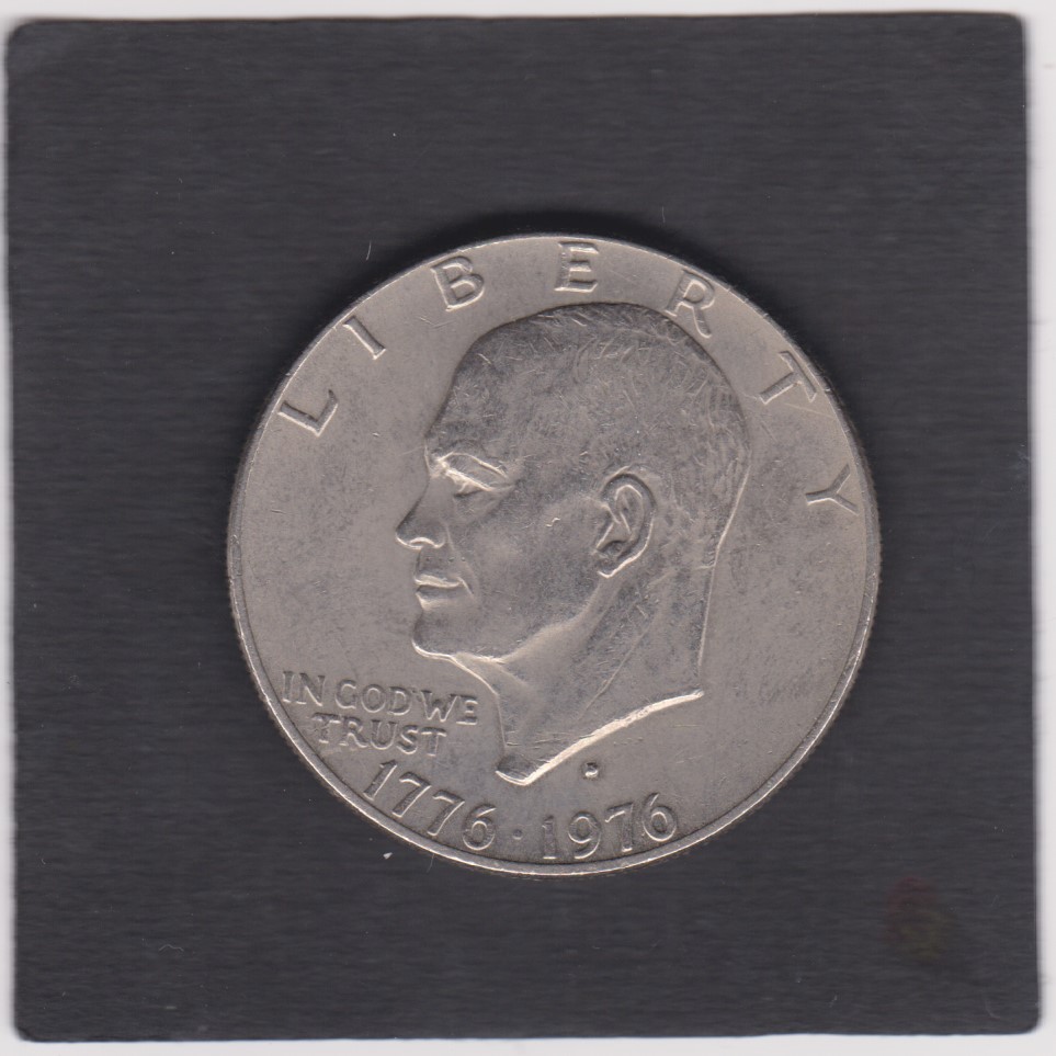 1776-1976 - 1 Dollar -34° Presidente degli Stati Uniti d'America Eisenhower 1890- 1969