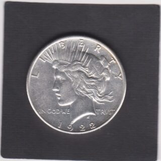 1922 - 1 Dollar - Profilo della Dea della Libertà -Lady Liberty - U.S.A.