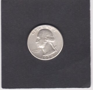 1938 - Quarter Dollar - George Washington - 1° Presidente U.S.A. -