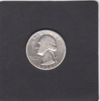 1939 - Quarter Dollar - George Washington  1° Presidente U.S.A. -