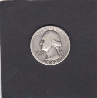 1942 - Quarter Dollar - George Washington 1° Presidente U.S.A. -