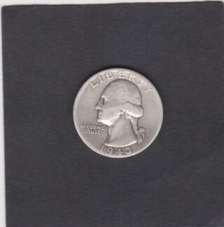 1943 - Quarter Dollar - George Washington 1° Presidente U. S.A. -