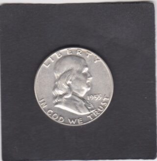 1955 - Half Dollar - Benjamin Franklin - U.S.A.