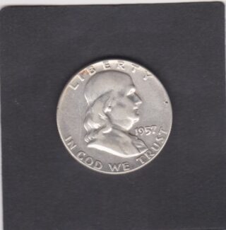 1957 - Half Dollar - Benjamin Franklin - U.S.A.