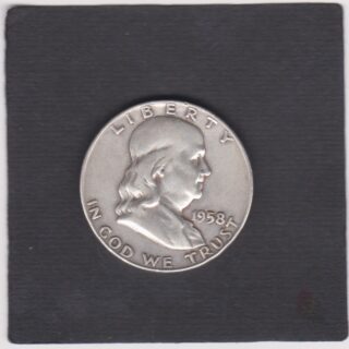 1958 - Half Dollar - Benjamin Franklin - U.S.A.