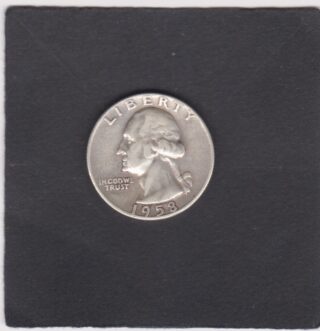 1958 - Quarter Dollar - George Washington 1° Presidente U.S.A. -