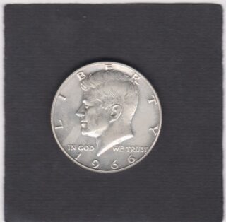 1966 - Half Dollar - John Fitzgerald Kennedy - U.S.A.
