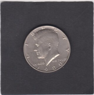 1980 - Half Dollar - John Fitzgerald Kennedy - U.S.A.