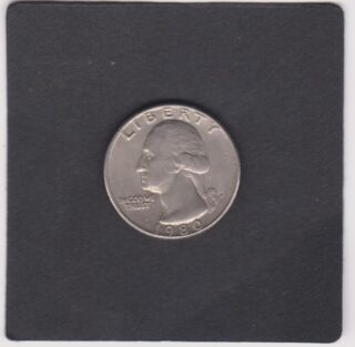 1980 - Quarter Dollar - George Washington 1° Presidente U.S.A. -