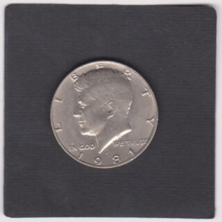 1981 - Half  Dollar - John Fitzgerald Kennedy - U.S.A.