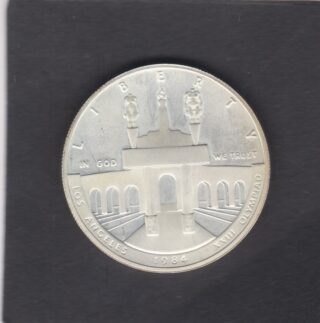 1984 - One Dollar Ag. - XXIII Giochi Olimpici Los Angeles U.S.A.