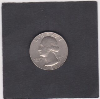 1984 - Quarter Dollar - George Washington 1° Presidente U.S.A. -