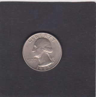 1985 - Quarter Dollar - George Washington 1° Presidente U.S.A. -