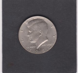 1986 - Half Dollar - John Fitzgerald Kennedy -U.S.A.