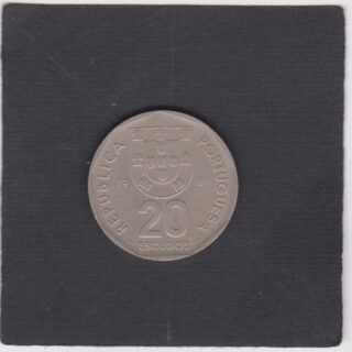 1987 - 20 Escudos - Arms -Portogallo