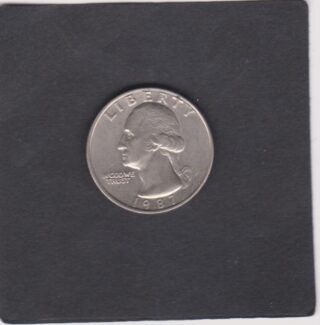 1987 - Quarter Dollar - George Washington 1° Presidente U.S.A. -