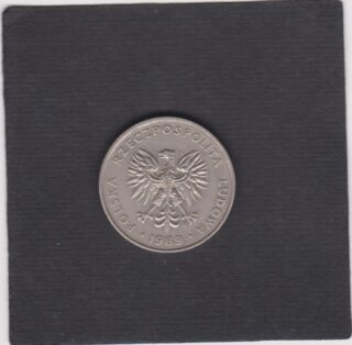 1989 - 20 Zlotych - Aquila ad ali spiegate stemma polacco - Polonia