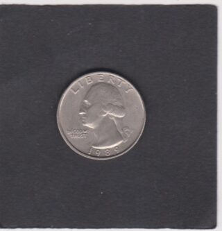 1989 - Quarter Dollar - George Washington 1° Presidente U.S.A. -
