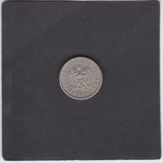 1991 - 10 Groszy - Aquila coronata ad ali spiegate - Polonia