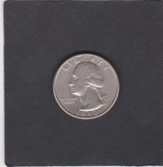 1992 - Quarter Dollar - George Washington 1° Presidente U.S.A. -